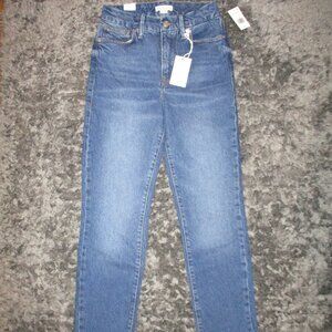 Good American Good Classic Skinnyish Fit Jeans Women's Size 0/25 NWT